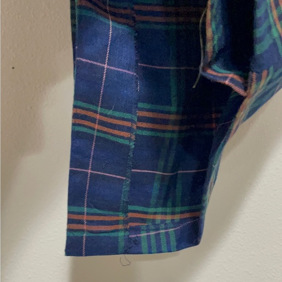 Wild Fable Blue Plaid Mini Skirt with Tie - Picture 9 of 9